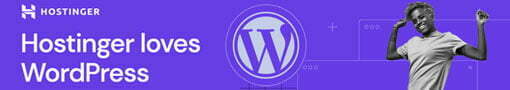 WordPress hosting Hostinger
